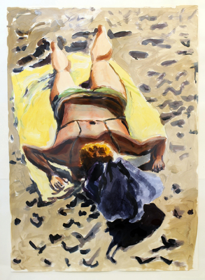 auf dem Strandlaken II